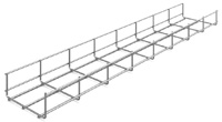 OSTEC Проволочный лоток 150х60х3000, толщ. 3,5 мм, гор. цинк